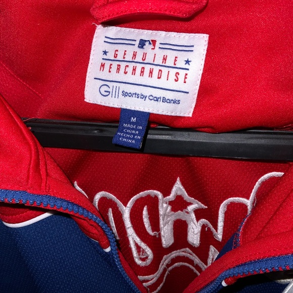Carl Banks ~ Phillies Zip up jacket - Picture 9 of 9